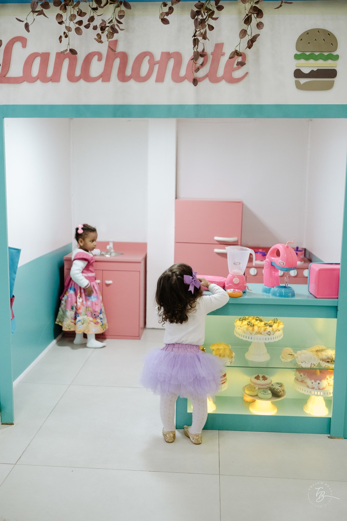 Aniversário infantil no espaço conceito