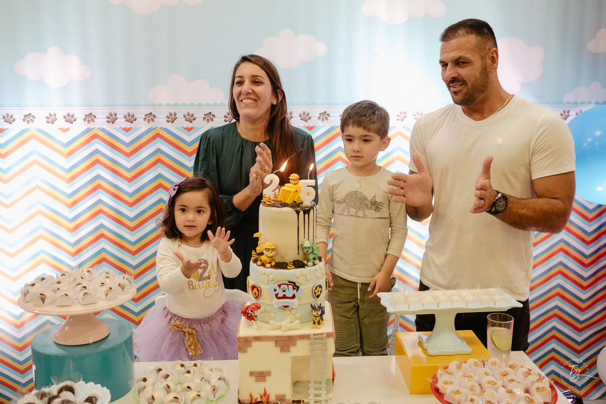 Aniversário infantil no espaço conceito