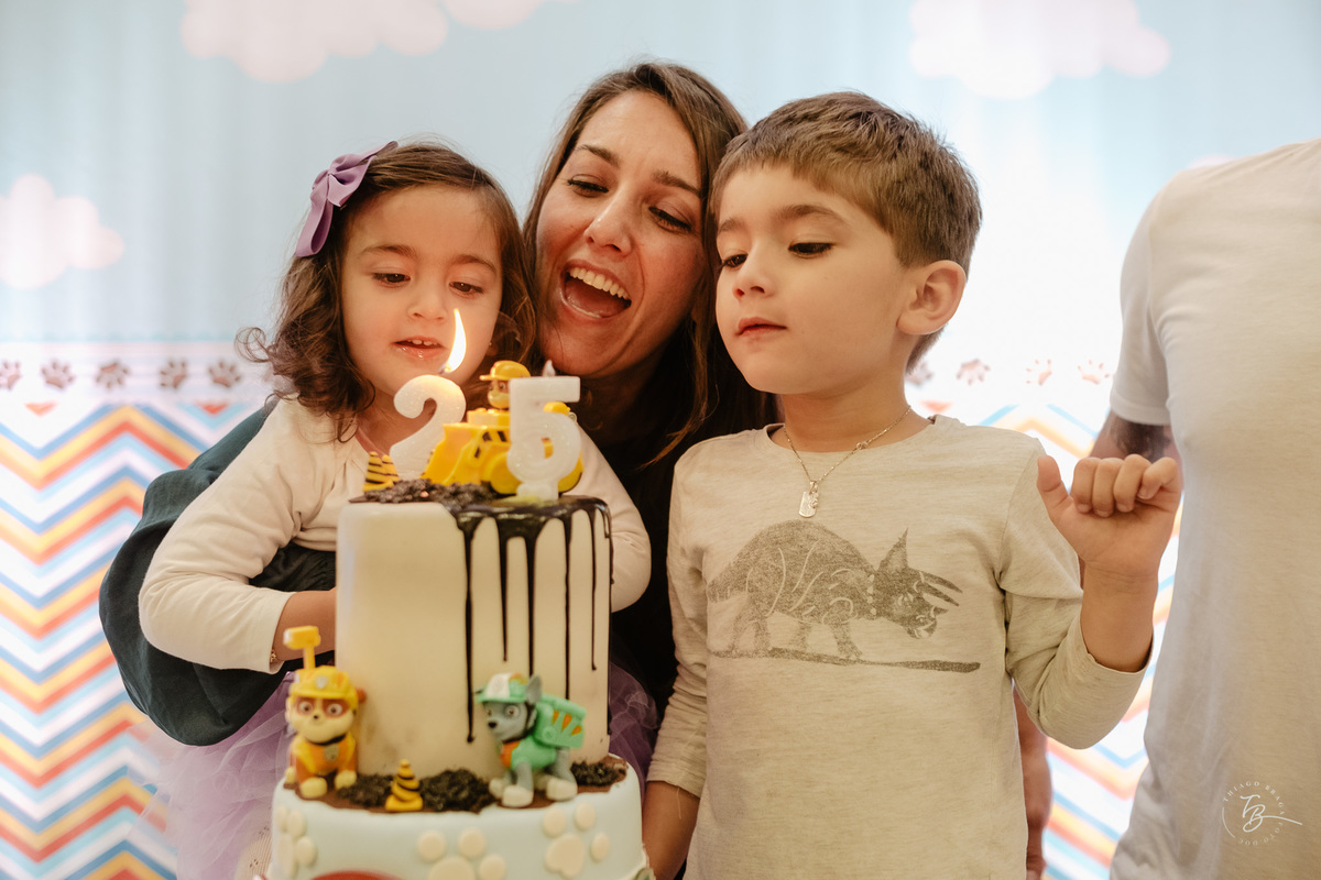 Aniversário infantil no espaço conceito