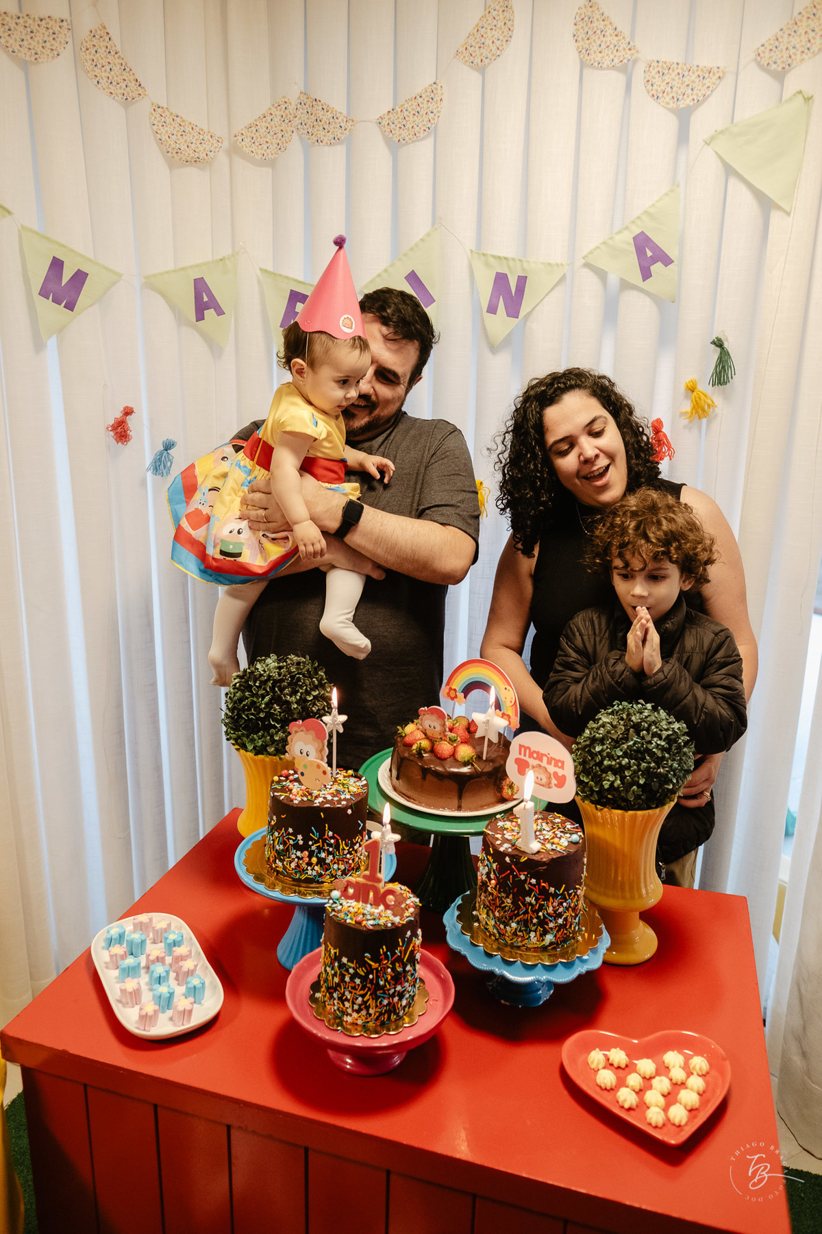 aniversário documental em jurere, primeiro aninho da Marina, por Thiago Braga Fotografia