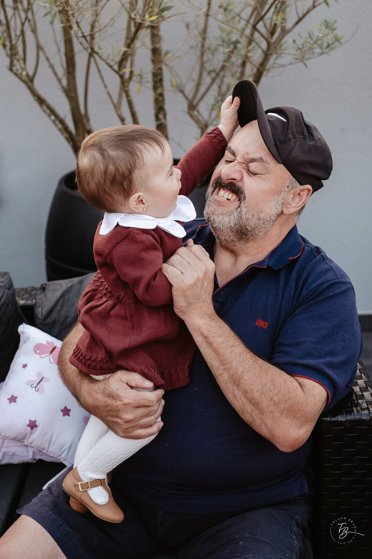 o dia do aniversário da Cecília, aniversário em casa, documental de família por Thiago Braga