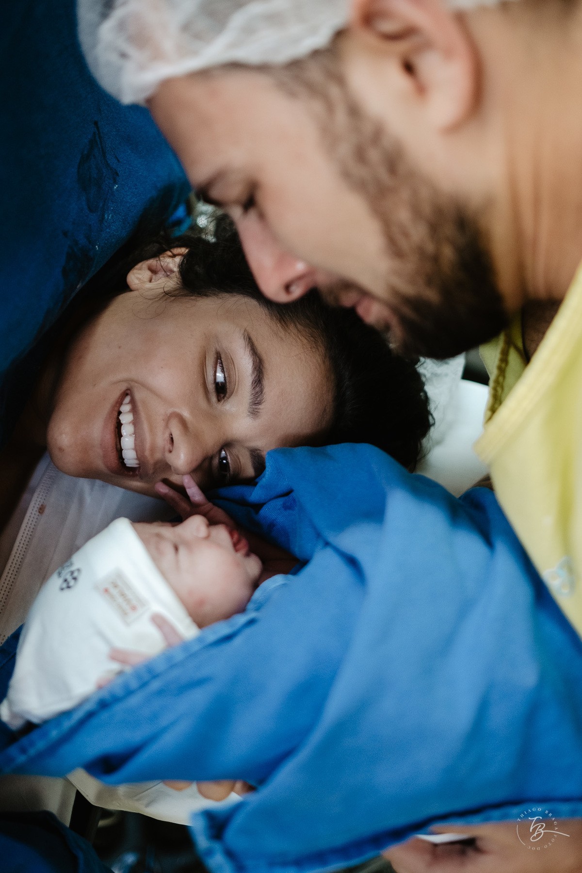 cesárea humanizada, parto na maternidade santa helena em Florianópolis por Thiago Braga fotografia
