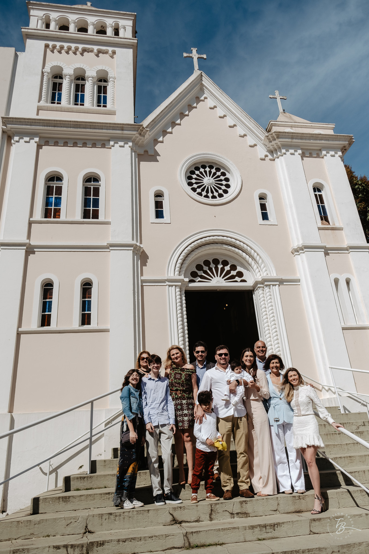 fotografia de batizado em Florianópolis