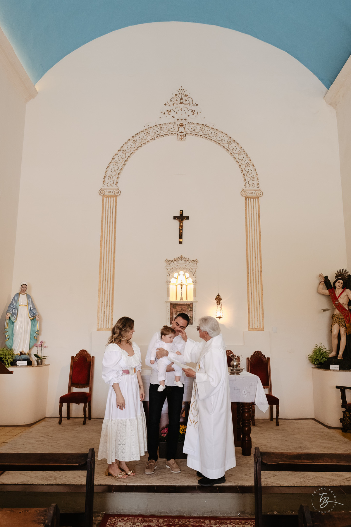 fotografia de batizado em Florianópolis