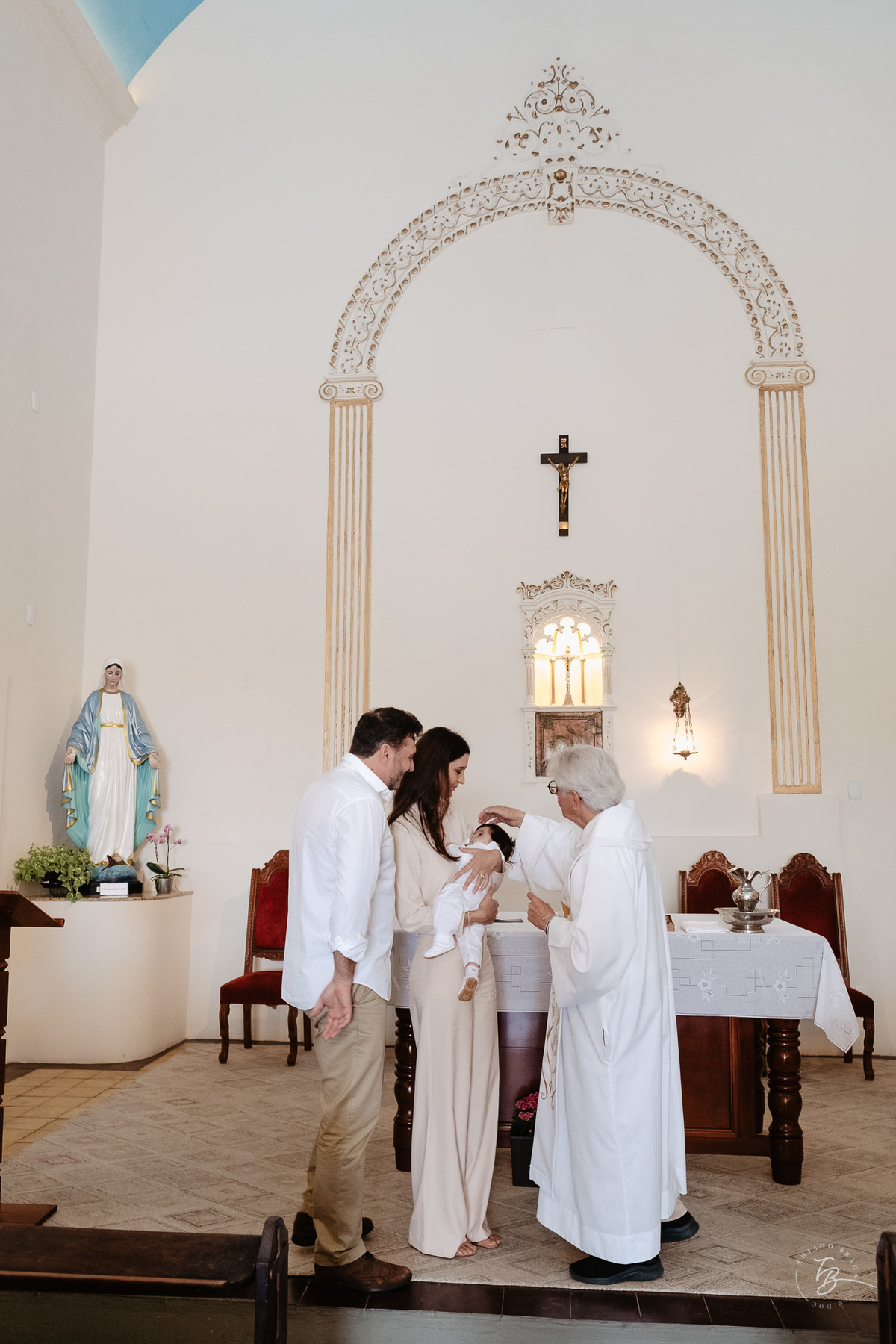fotografia de batizado em Florianópolis
