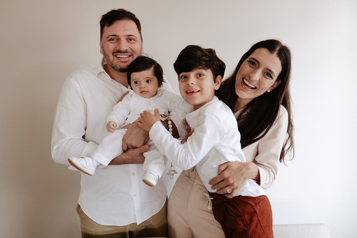 fotografia de batizado em Florianópolis