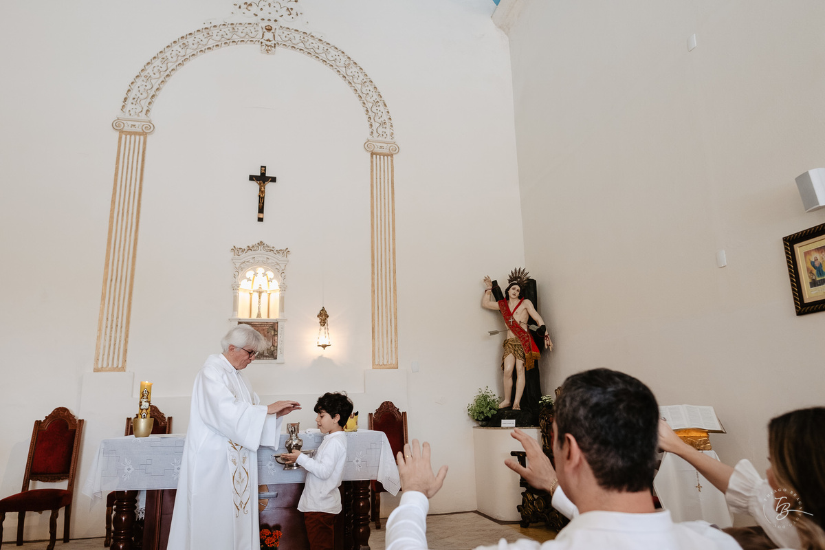fotografia de batizado em Florianópolis