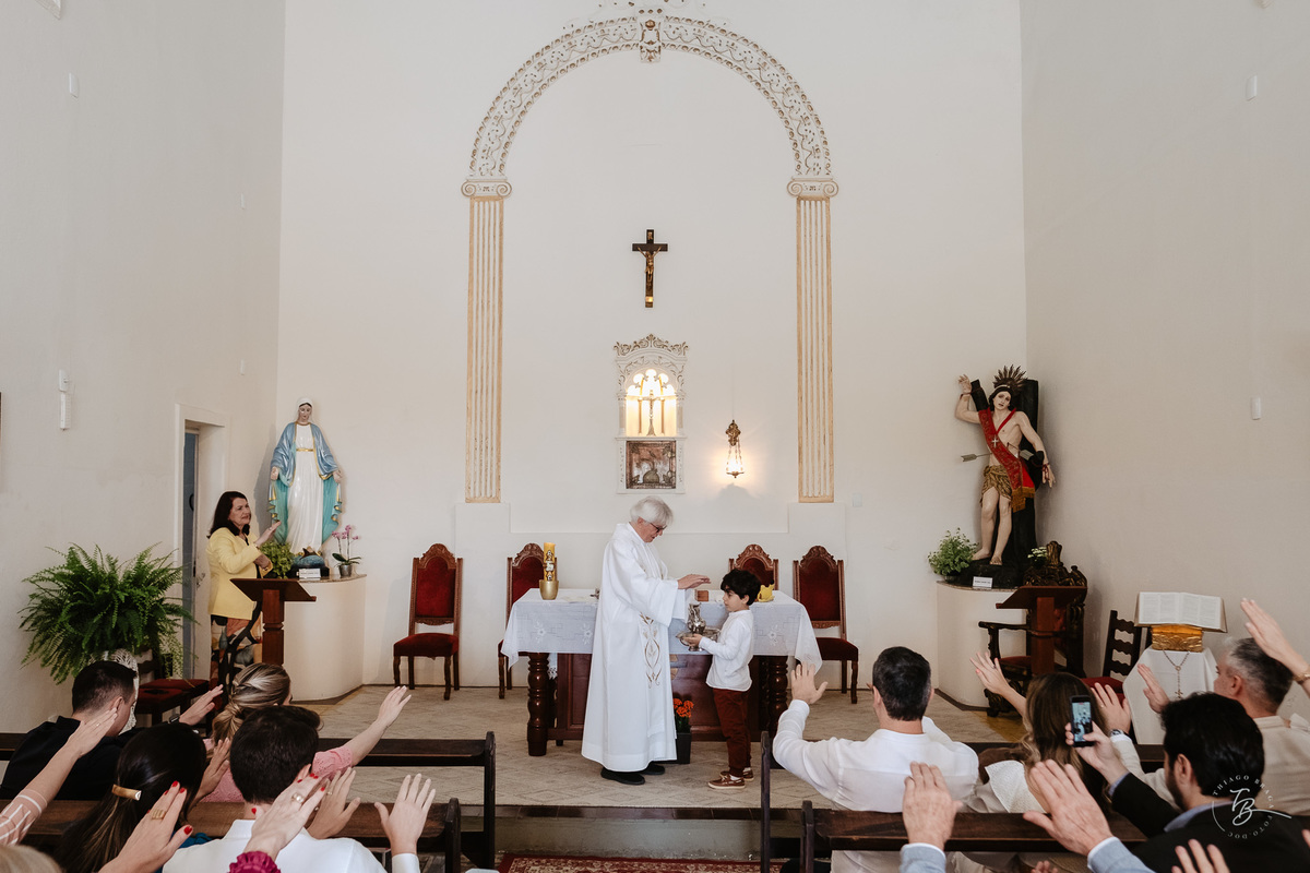 fotografia de batizado em Florianópolis