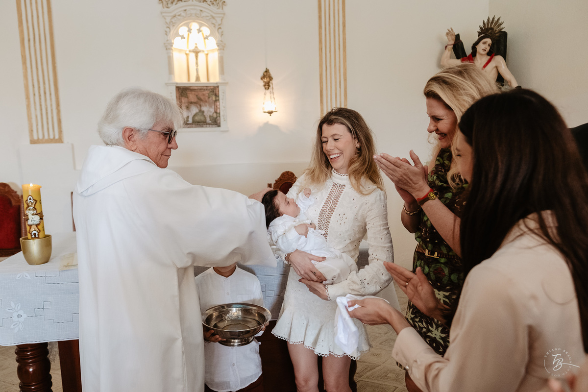 fotografia de batizado em Florianópolis