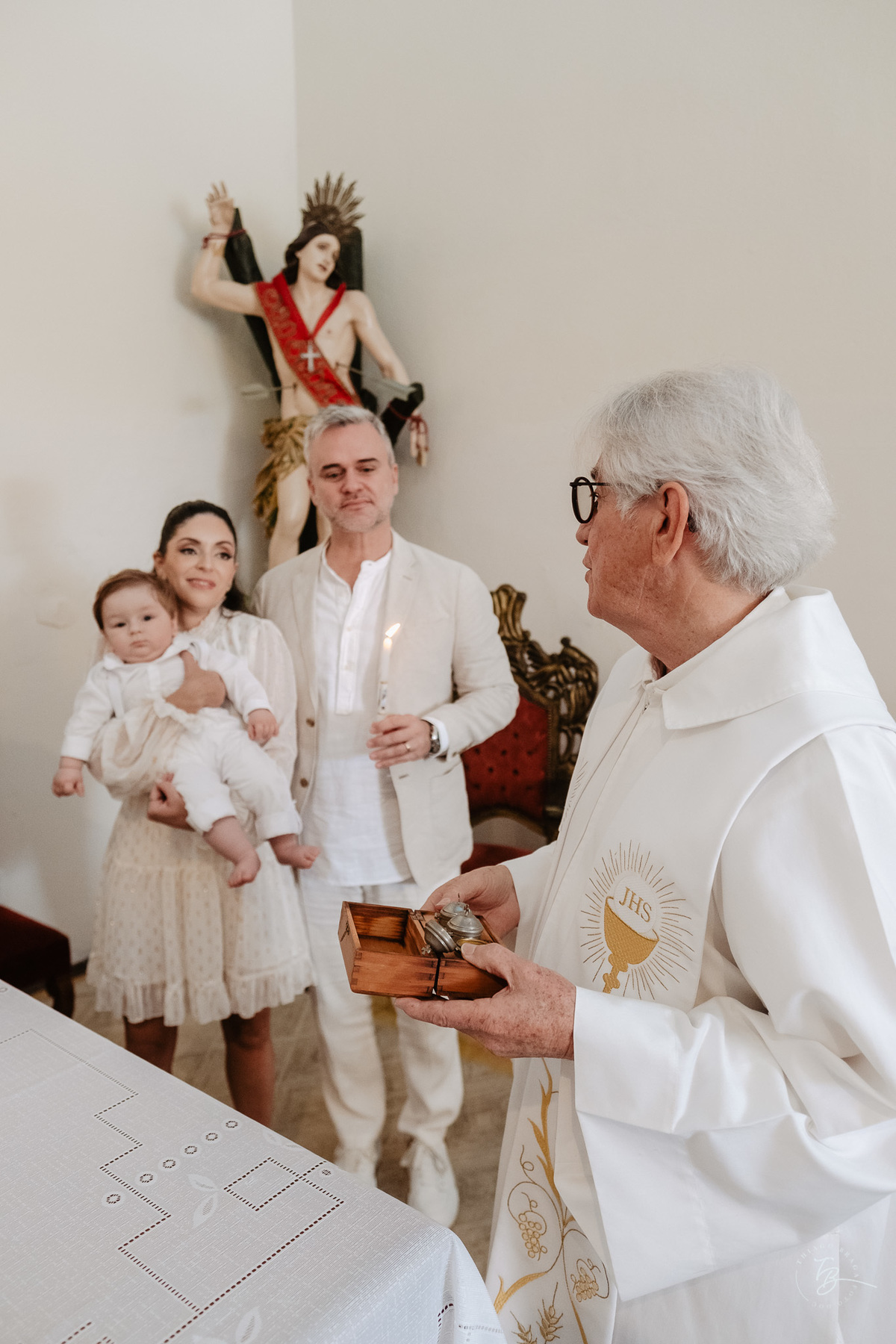 fotografia de batizado em Florianópolis