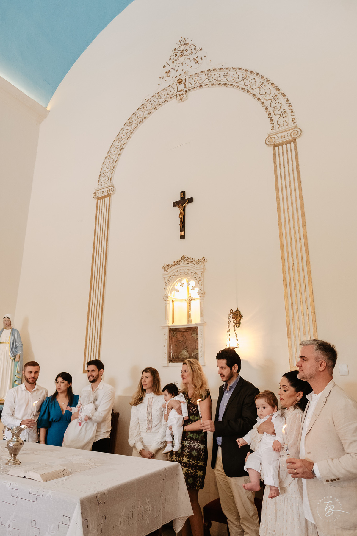 fotografia de batizado em Florianópolis