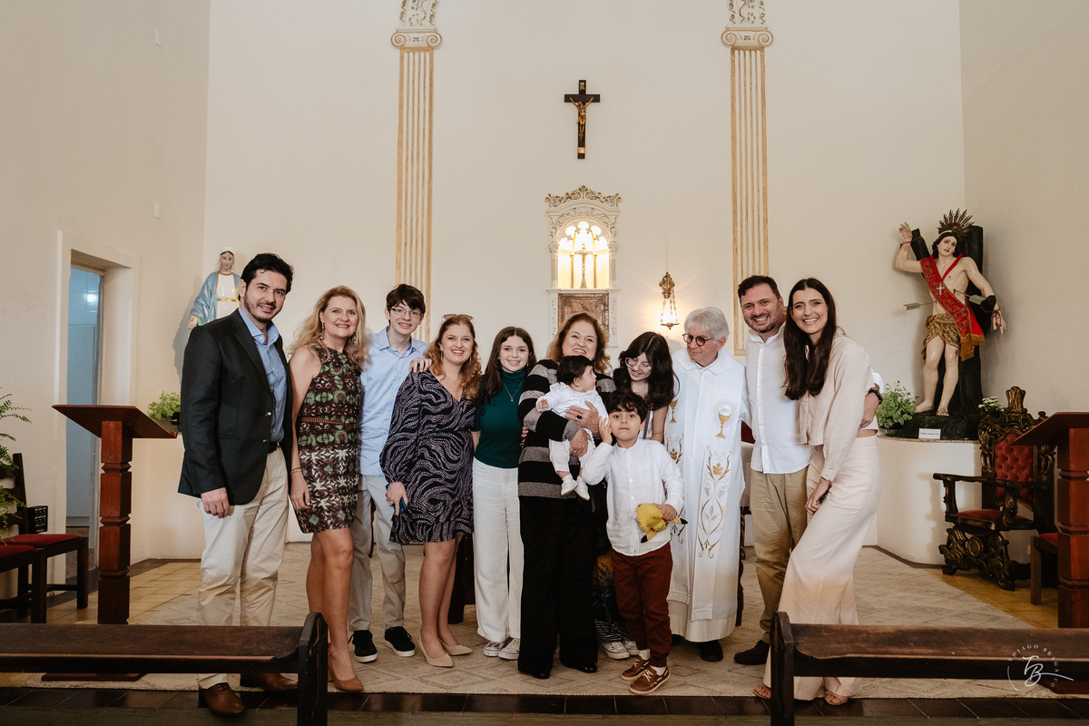 fotografia de batizado em Florianópolis