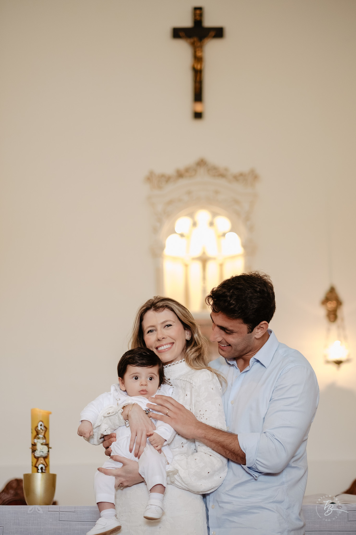 fotografia de batizado em Florianópolis