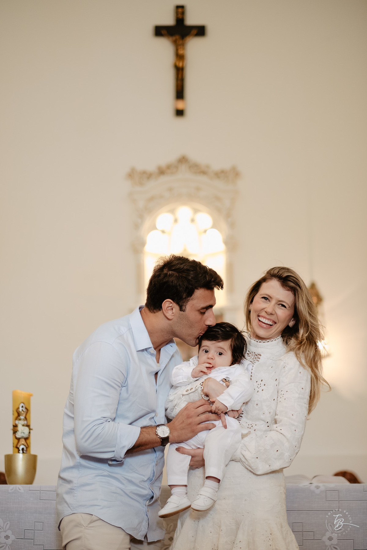 fotografia de batizado em Florianópolis