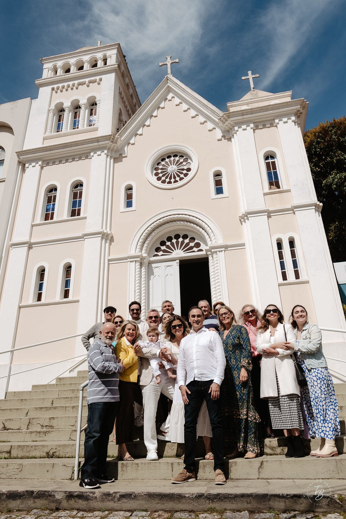 fotografia de batizado em Florianópolis