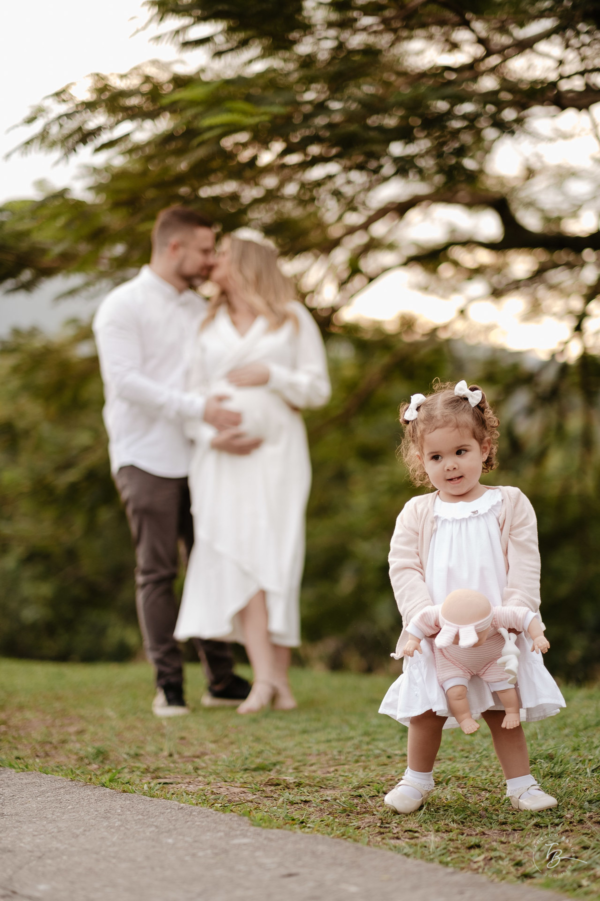 ensaio de gestante no passeio pedra branca em palhoça-Sc por Thiago Braga Fotografia