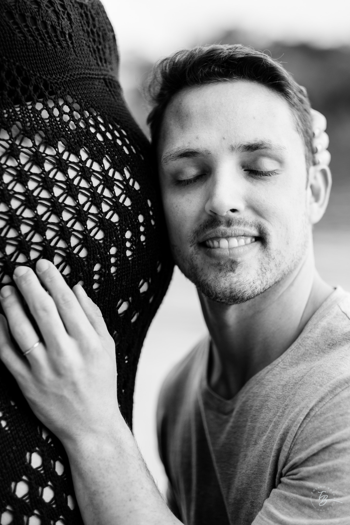 ensaio gestante em casa e na praia, espera pela Agatha, por Thiago Braga fotografia