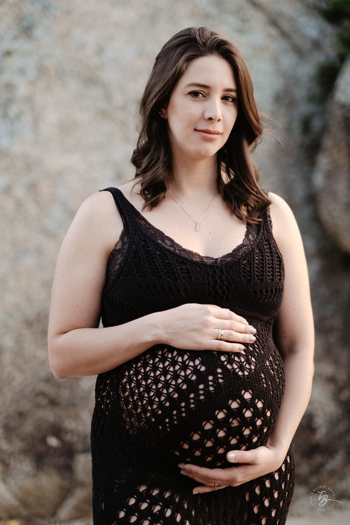 ensaio gestante em casa e na praia, espera pela Agatha, por Thiago Braga fotografia