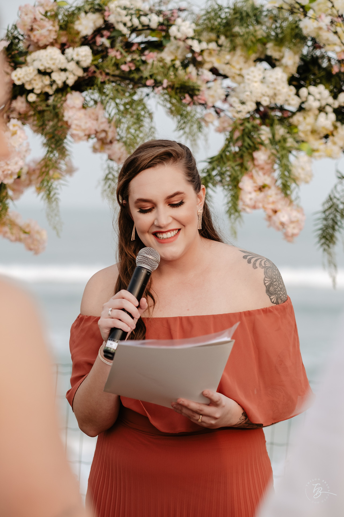 Casamento ao ar livre no campeche, mini wedding, fotografia documental, por Thiago Braga