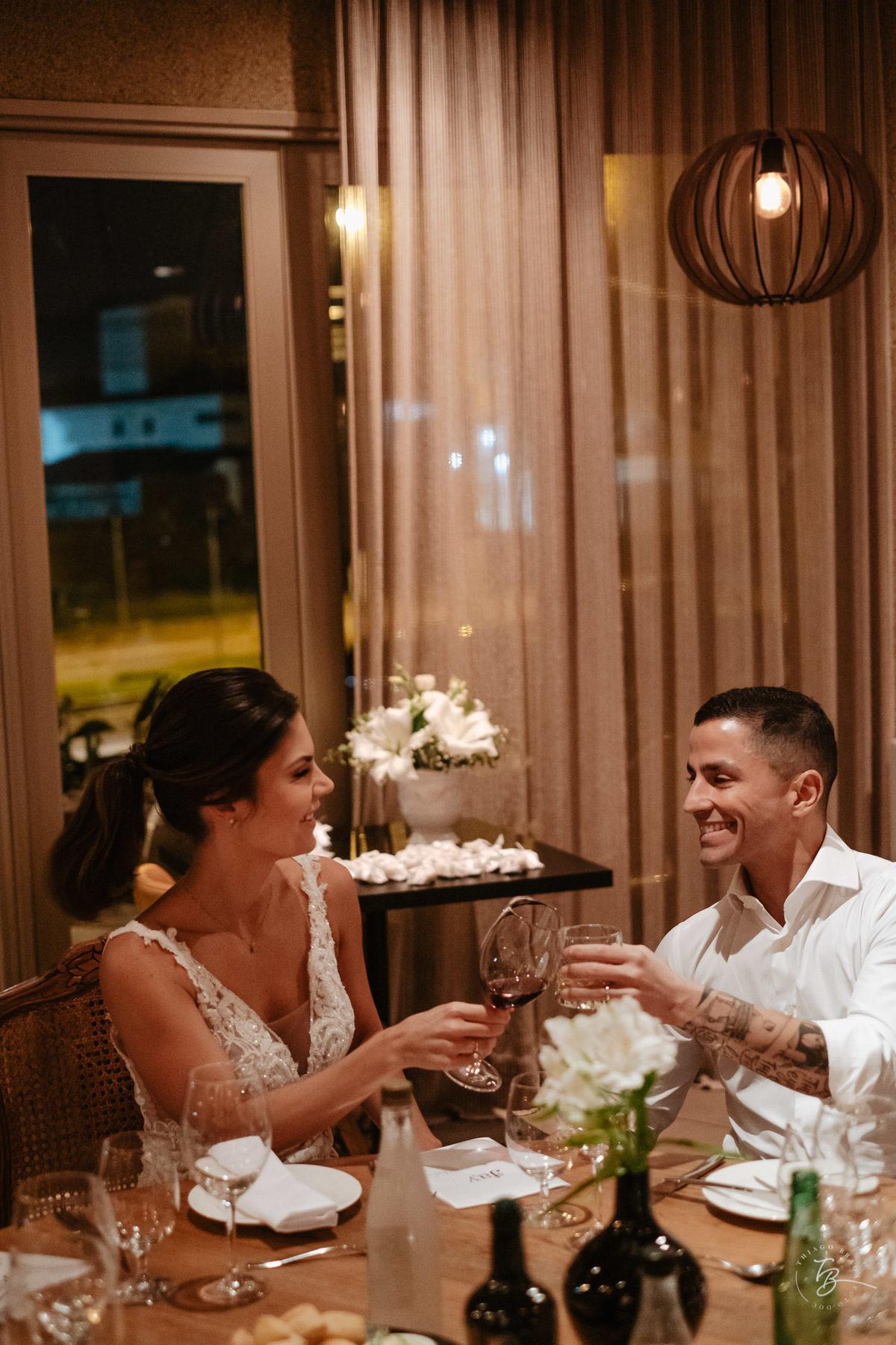 jantar de casamento no Jay Bistro em Jurere Internacional, por Thiago Braga Fotografia