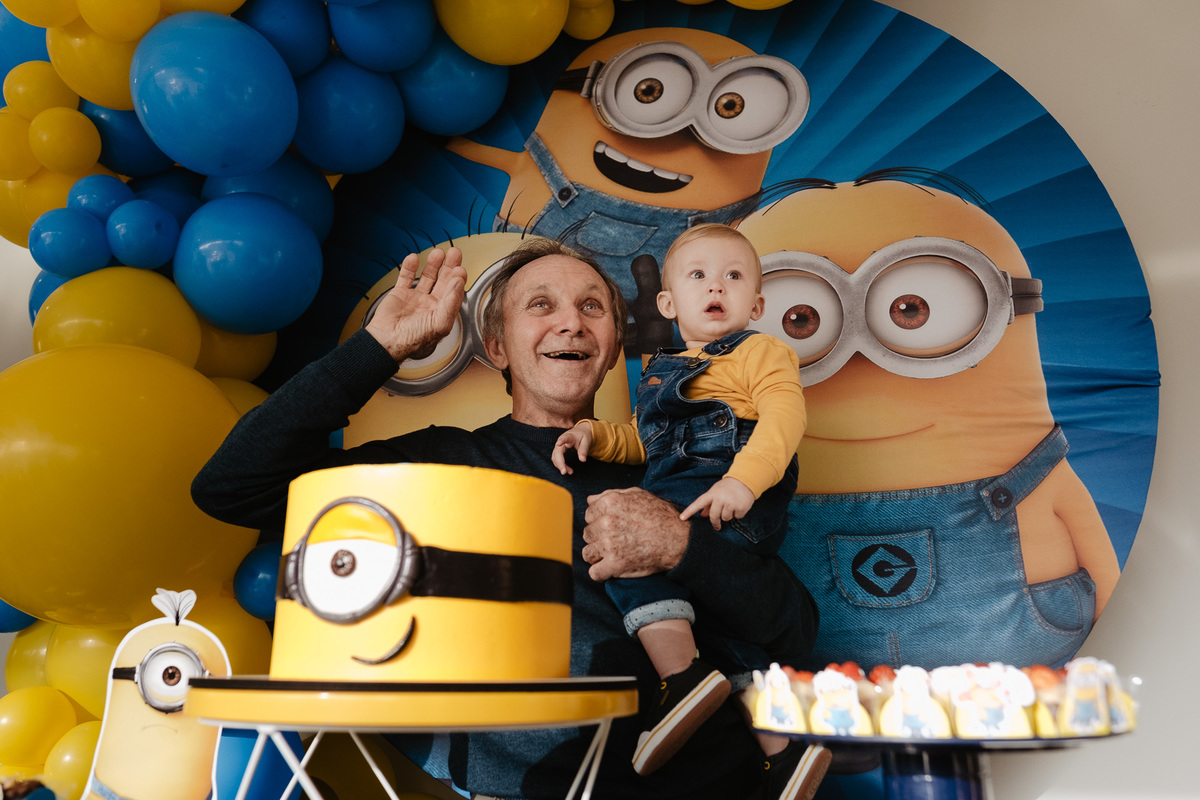 Dia do aniversario, documental de familia por Thiago Braga