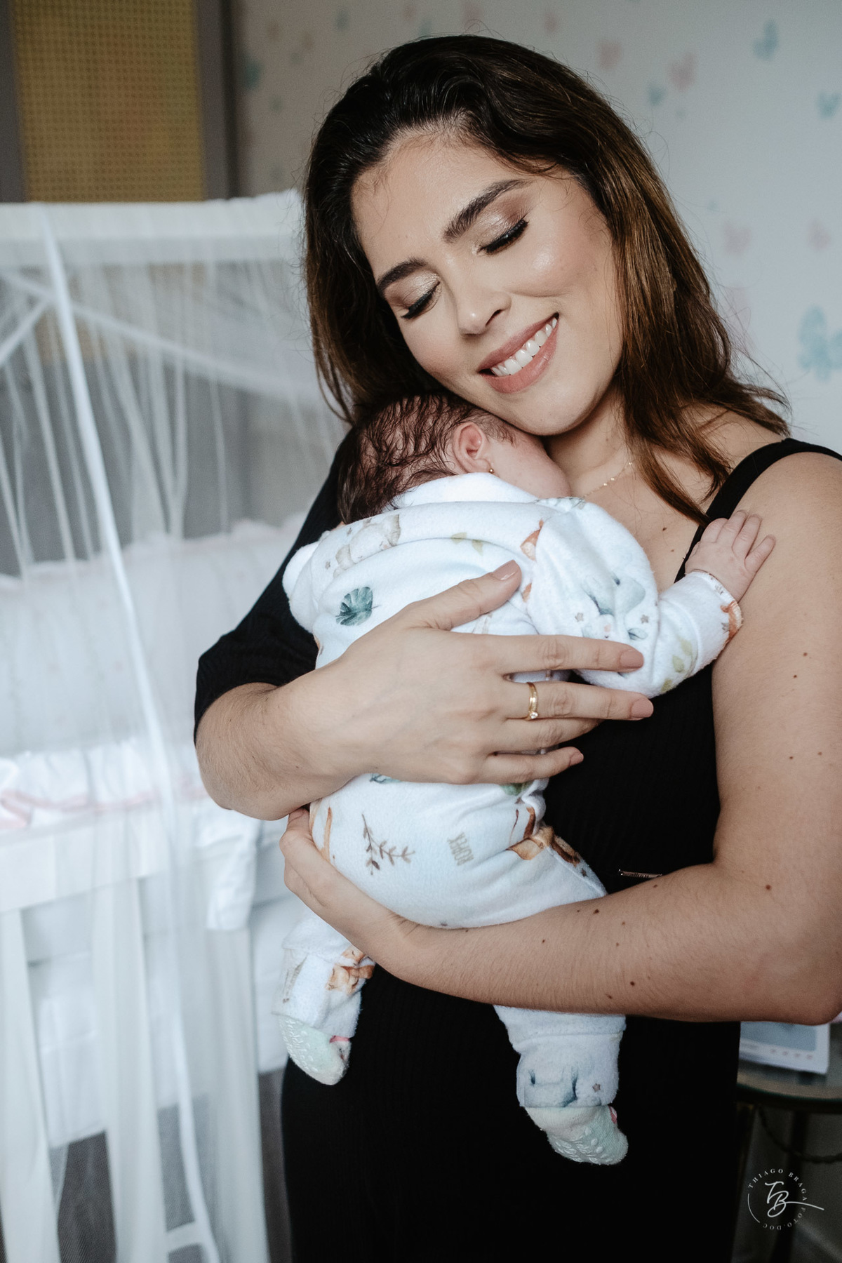 ensaio de bebê e família nos primeiros dias da Anna clara em casa, em Florianópolis, pot Thiago Braga