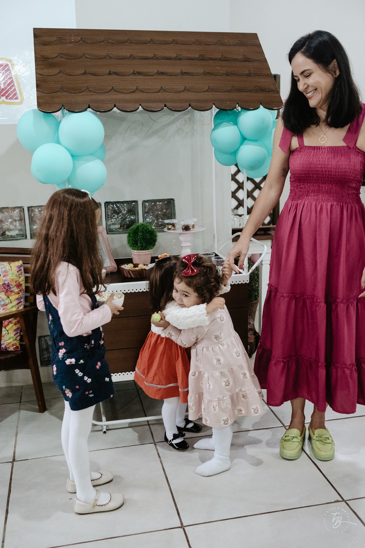 documental do dia de aniversário em Florianópolis, fotos de família por Thiago Braga