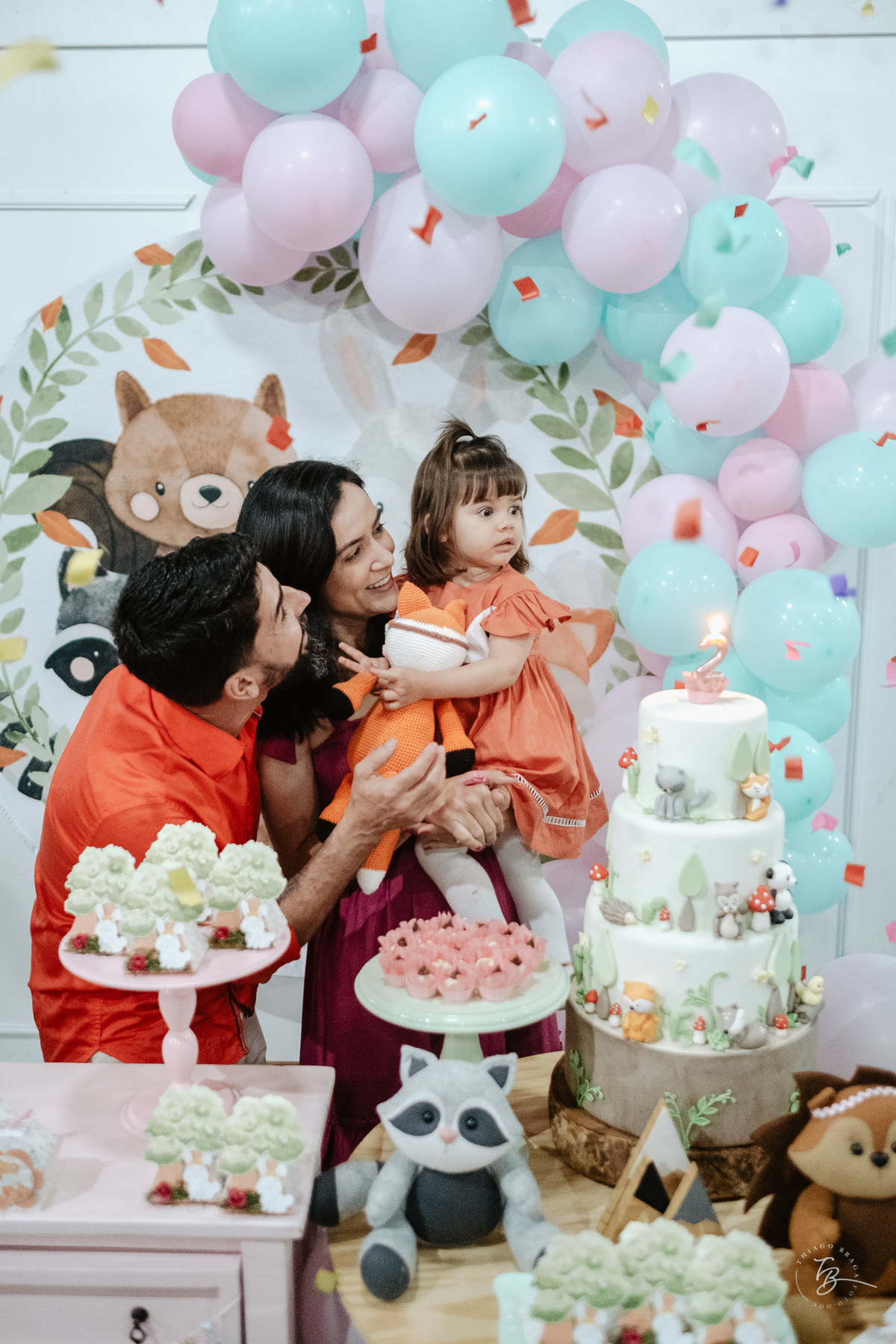 documental do dia de aniversário em Florianópolis, fotos de família por Thiago Braga