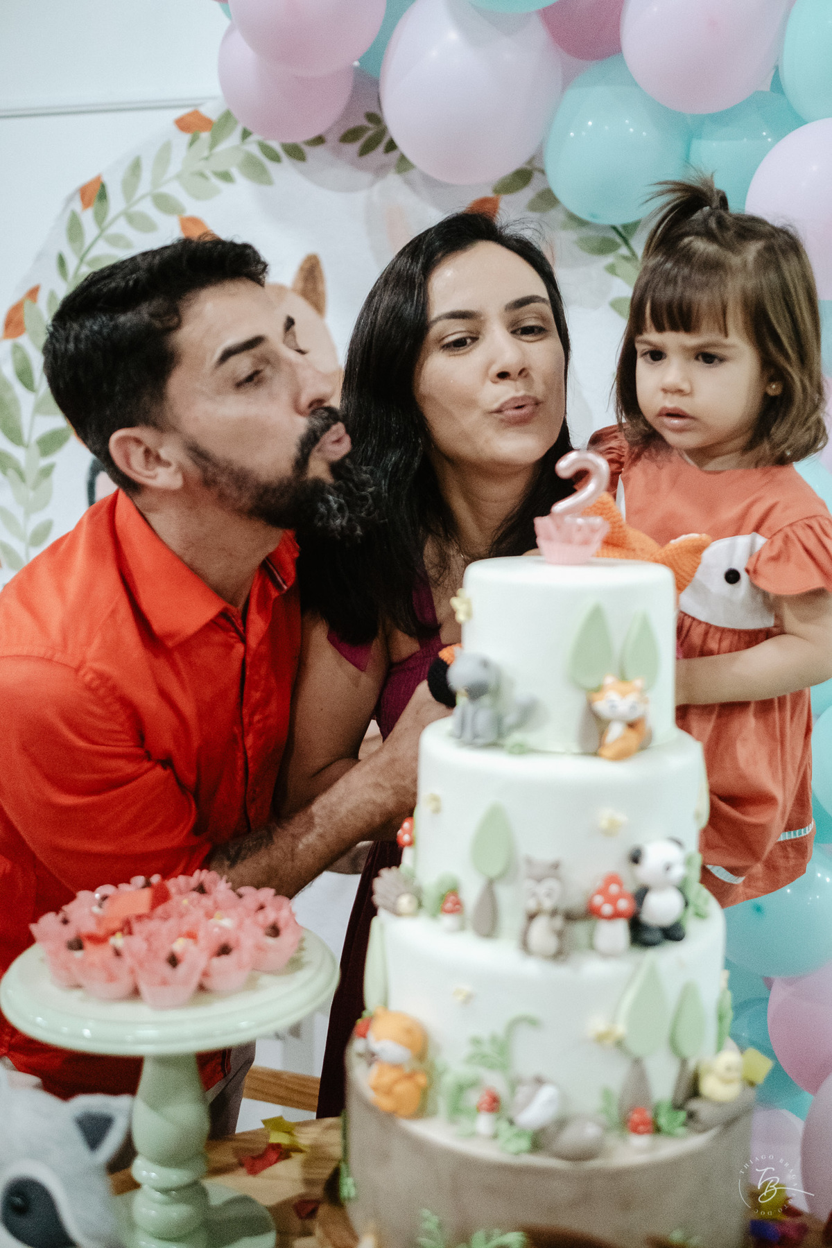 documental do dia de aniversário em Florianópolis, fotos de família por Thiago Braga