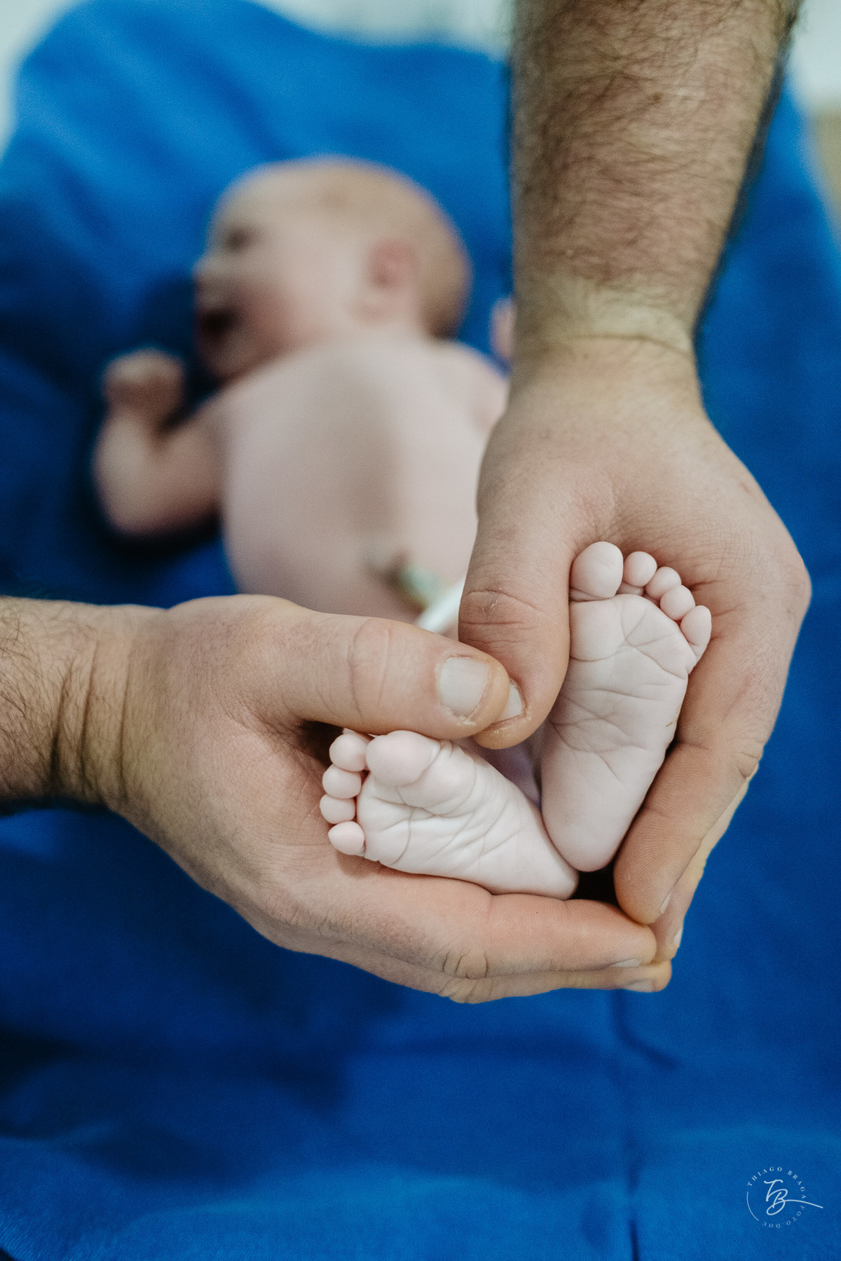 cesárea humanizada na maternidade ilha em Florianópolis por Thiago Braga