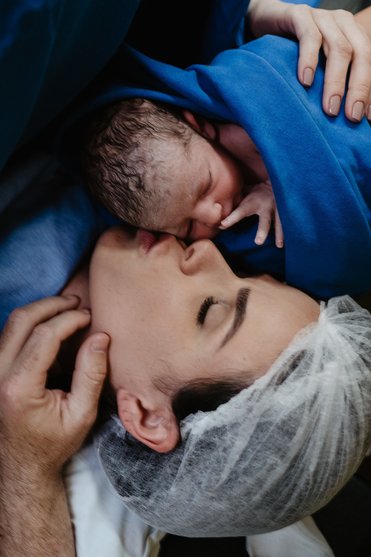 Fotografo de parto, registros de nascimento na maternidade Santa Helena em Florianópolis por Thiago Braga