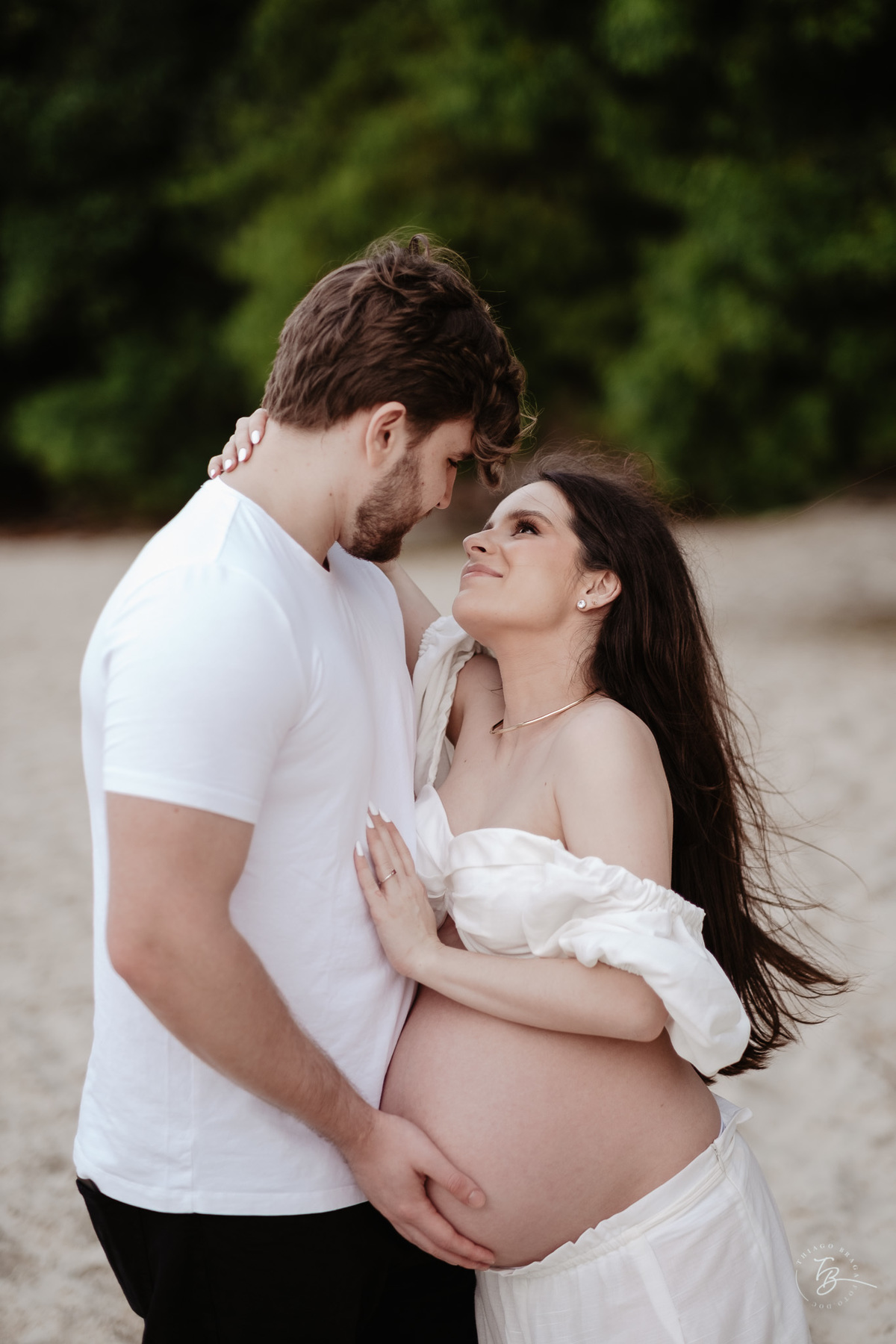 ensaio gestante no hotel ill campanário em jurerê internacional em Florianópolis/SC por Thiago Braga