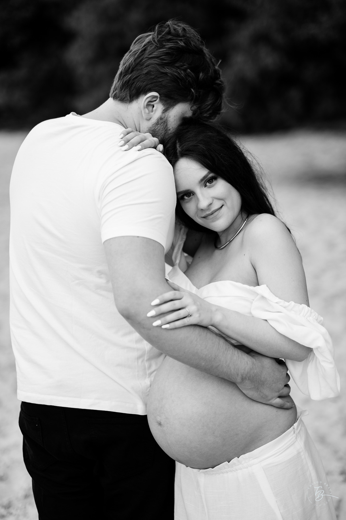 ensaio gestante no hotel ill campanário em jurerê internacional em Florianópolis/SC por Thiago Braga