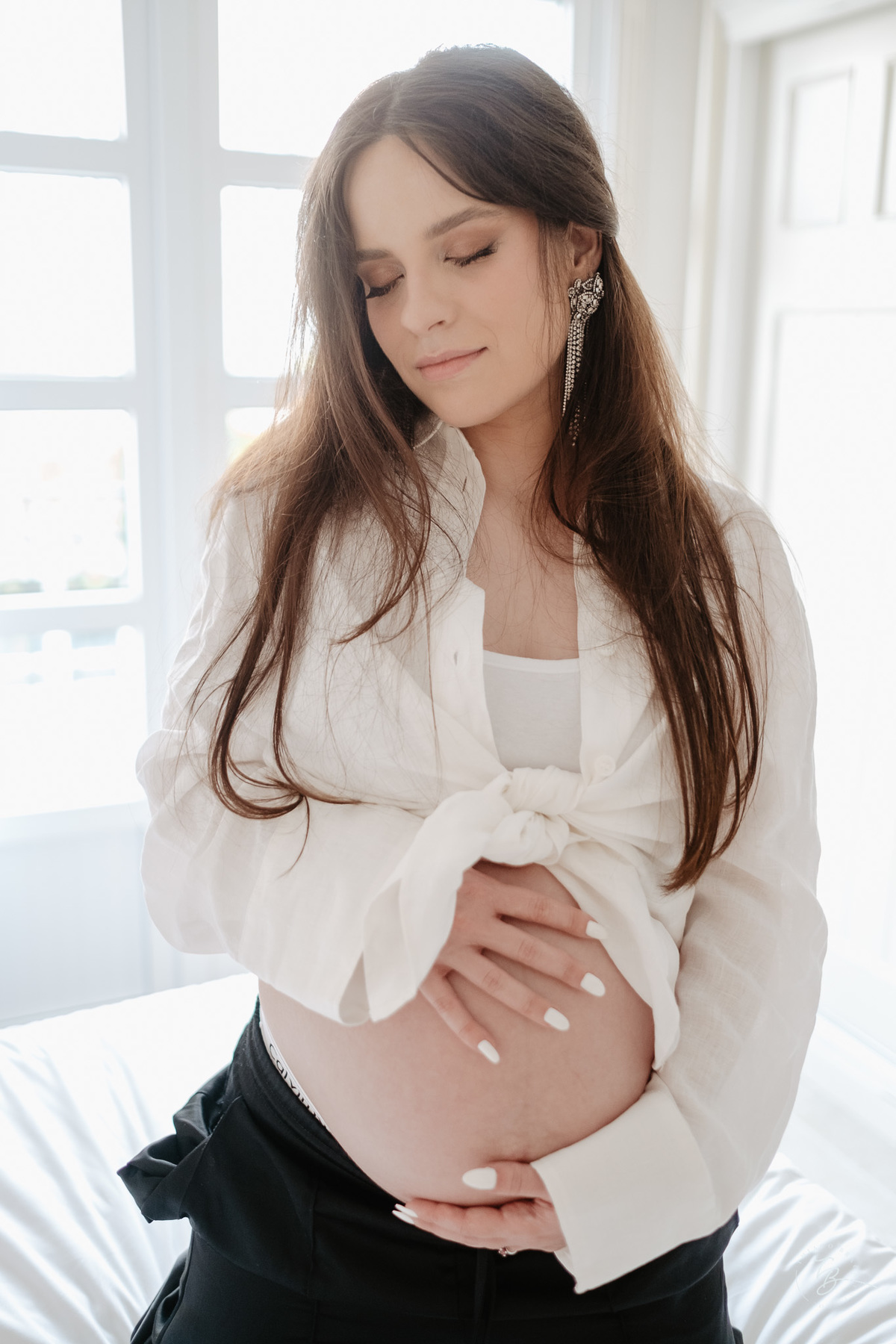 ensaio gestante no hotel ill campanário em jurerê internacional em Florianópolis/SC por Thiago Braga