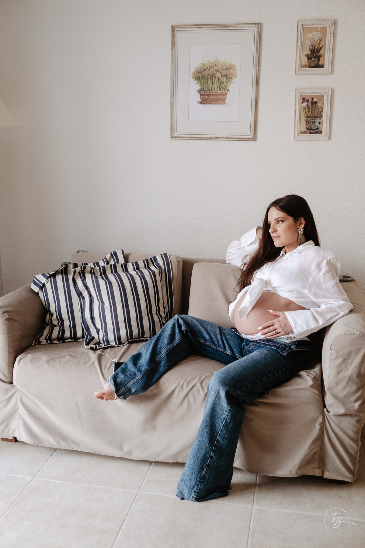 ensaio gestante no hotel ill campanário em jurerê internacional em Florianópolis/SC por Thiago Braga