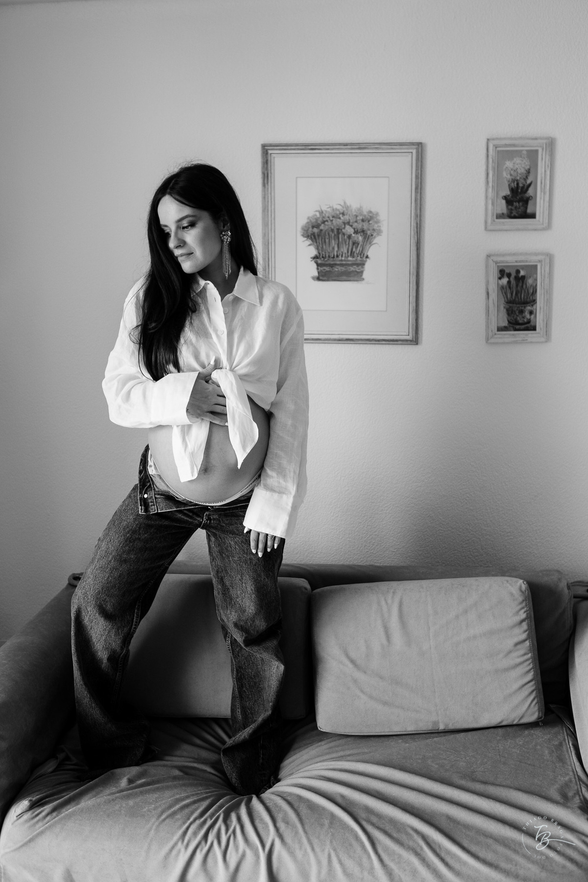 ensaio gestante no hotel ill campanário em jurerê internacional em Florianópolis/SC por Thiago Braga