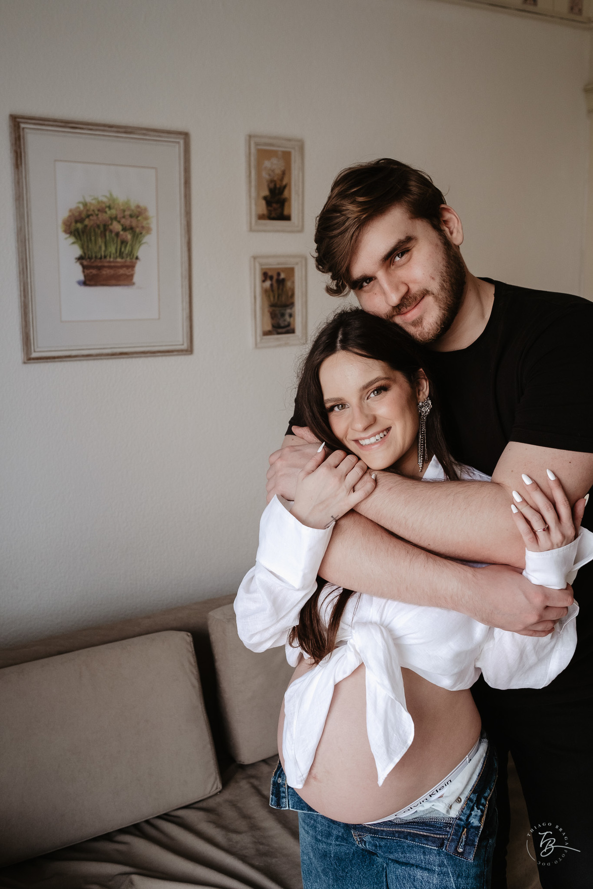 ensaio gestante no hotel ill campanário em jurerê internacional em Florianópolis/SC por Thiago Braga