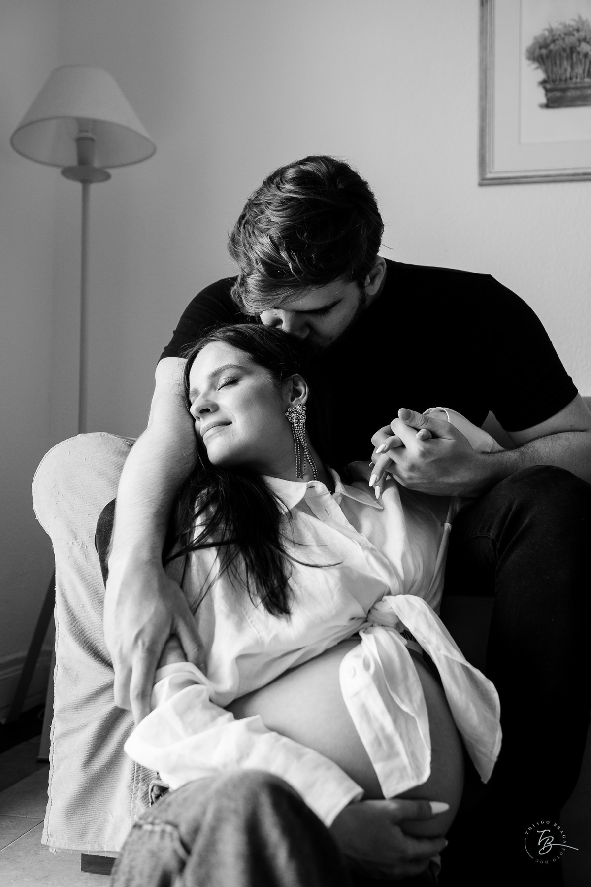 ensaio gestante no hotel ill campanário em jurerê internacional em Florianópolis/SC por Thiago Braga