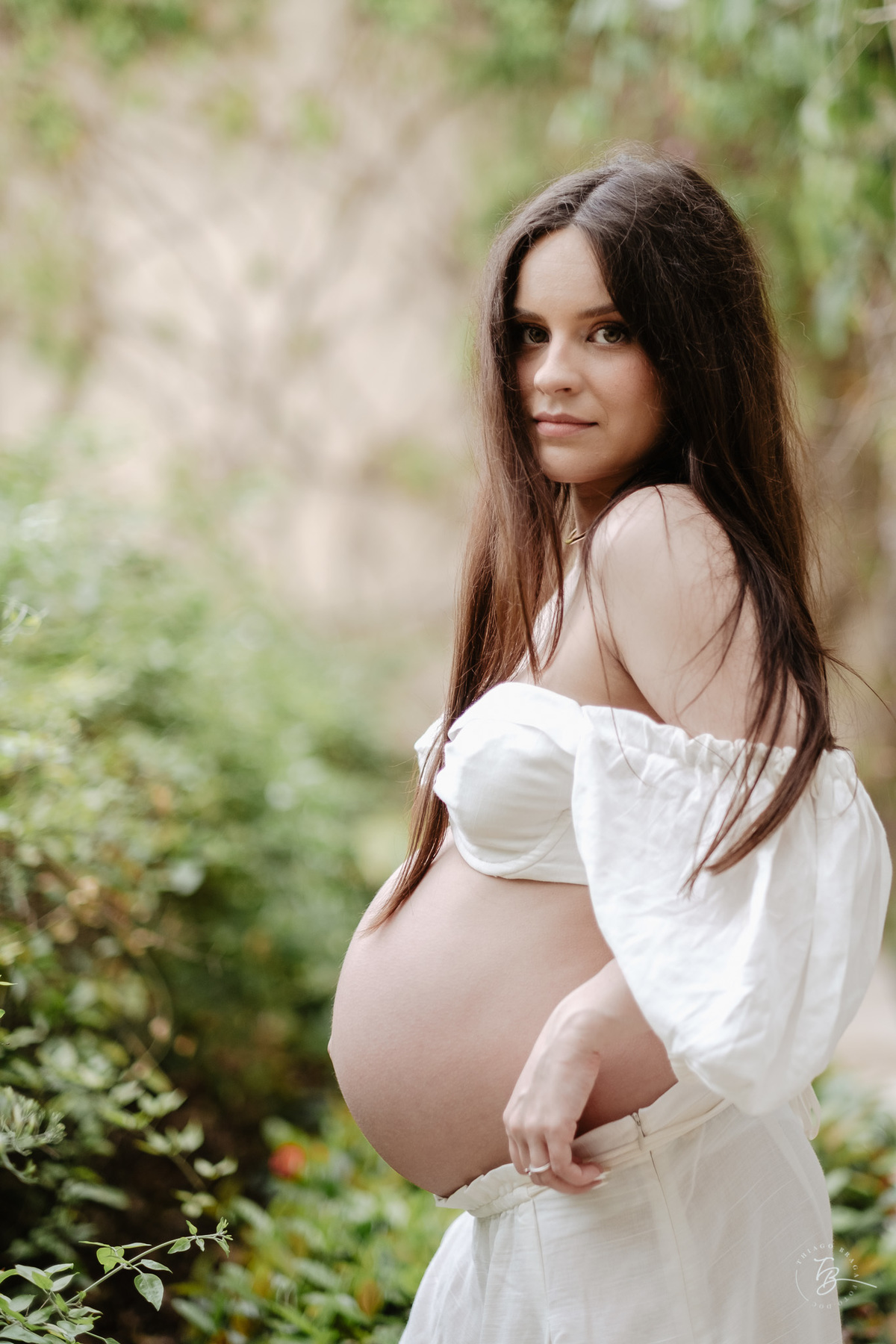 ensaio gestante no hotel ill campanário em jurerê internacional em Florianópolis/SC por Thiago Braga