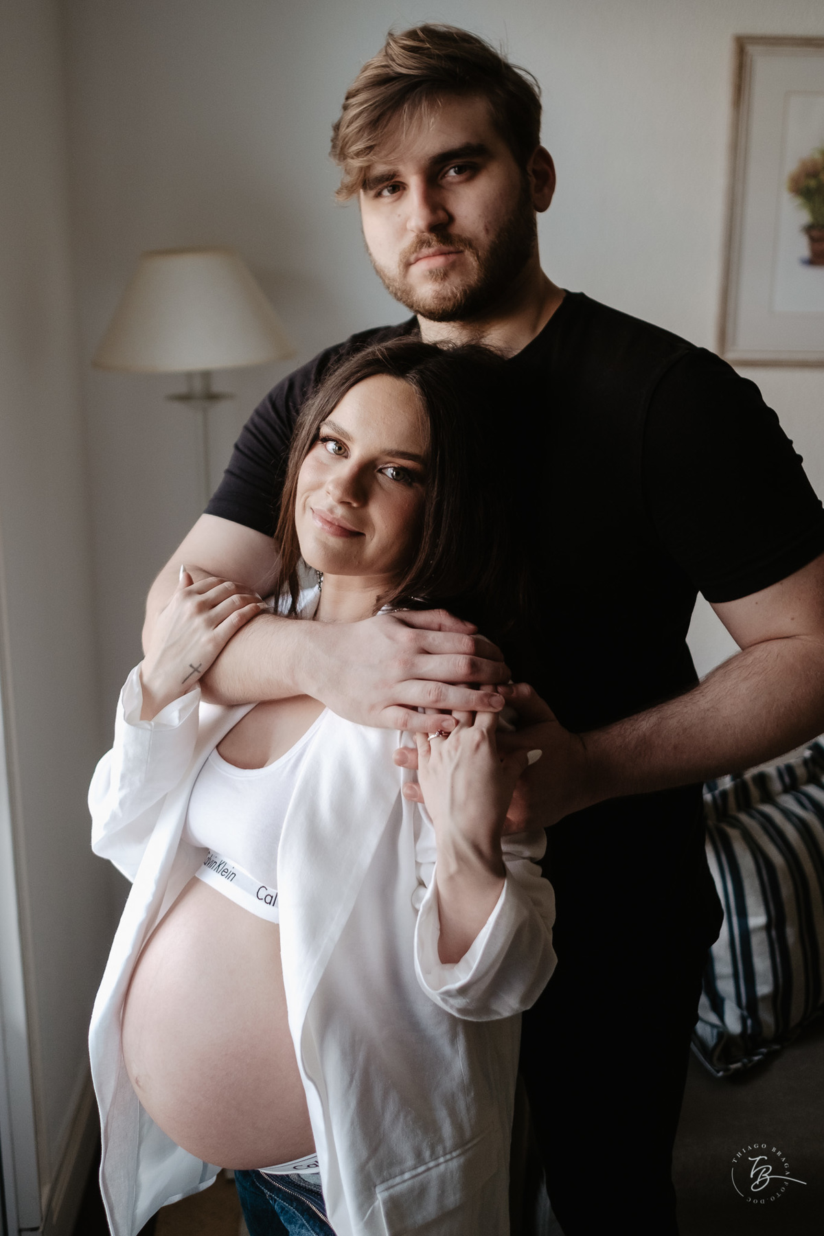 ensaio gestante no hotel ill campanário em jurerê internacional em Florianópolis/SC por Thiago Braga