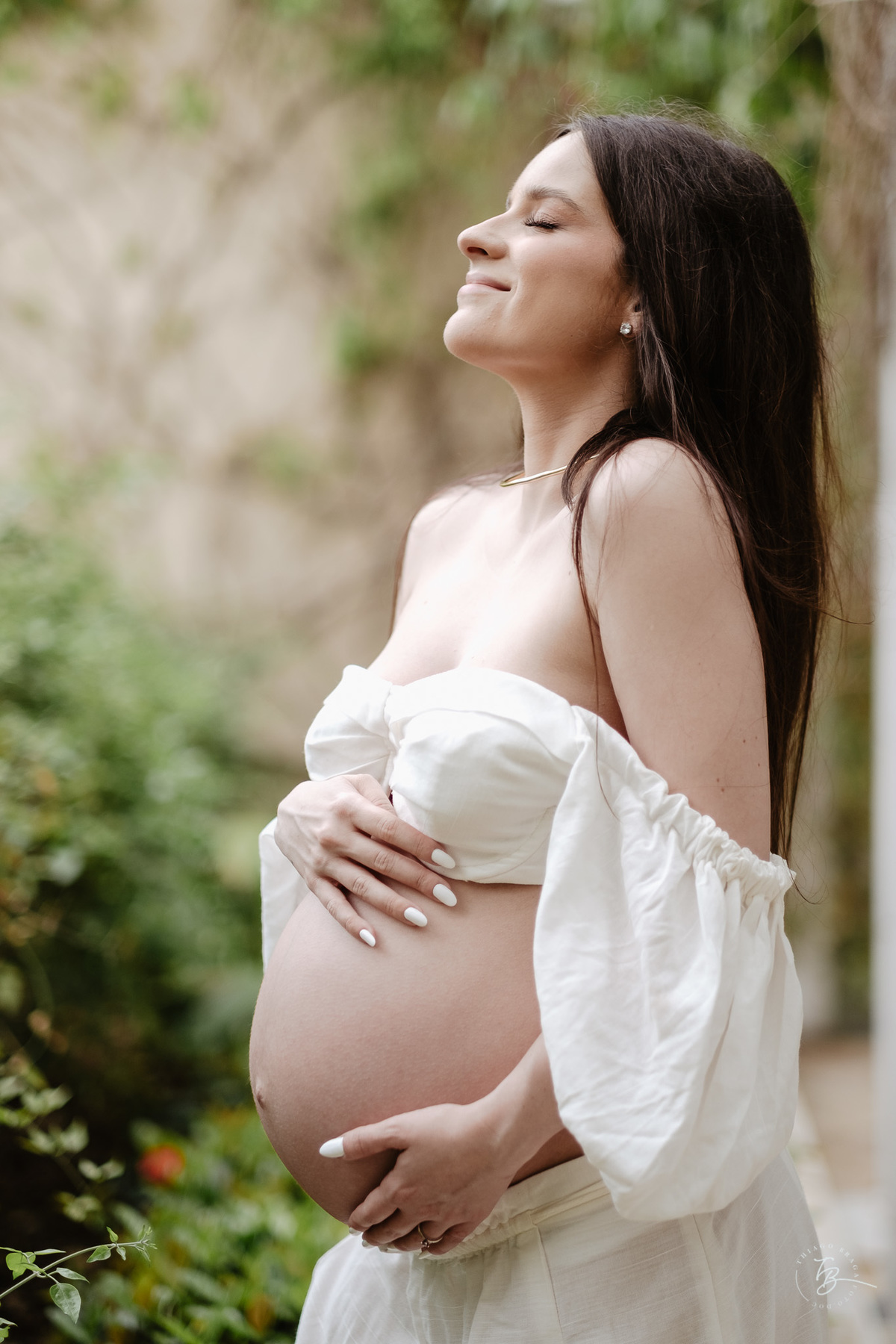 ensaio gestante no hotel ill campanário em jurerê internacional em Florianópolis/SC por Thiago Braga