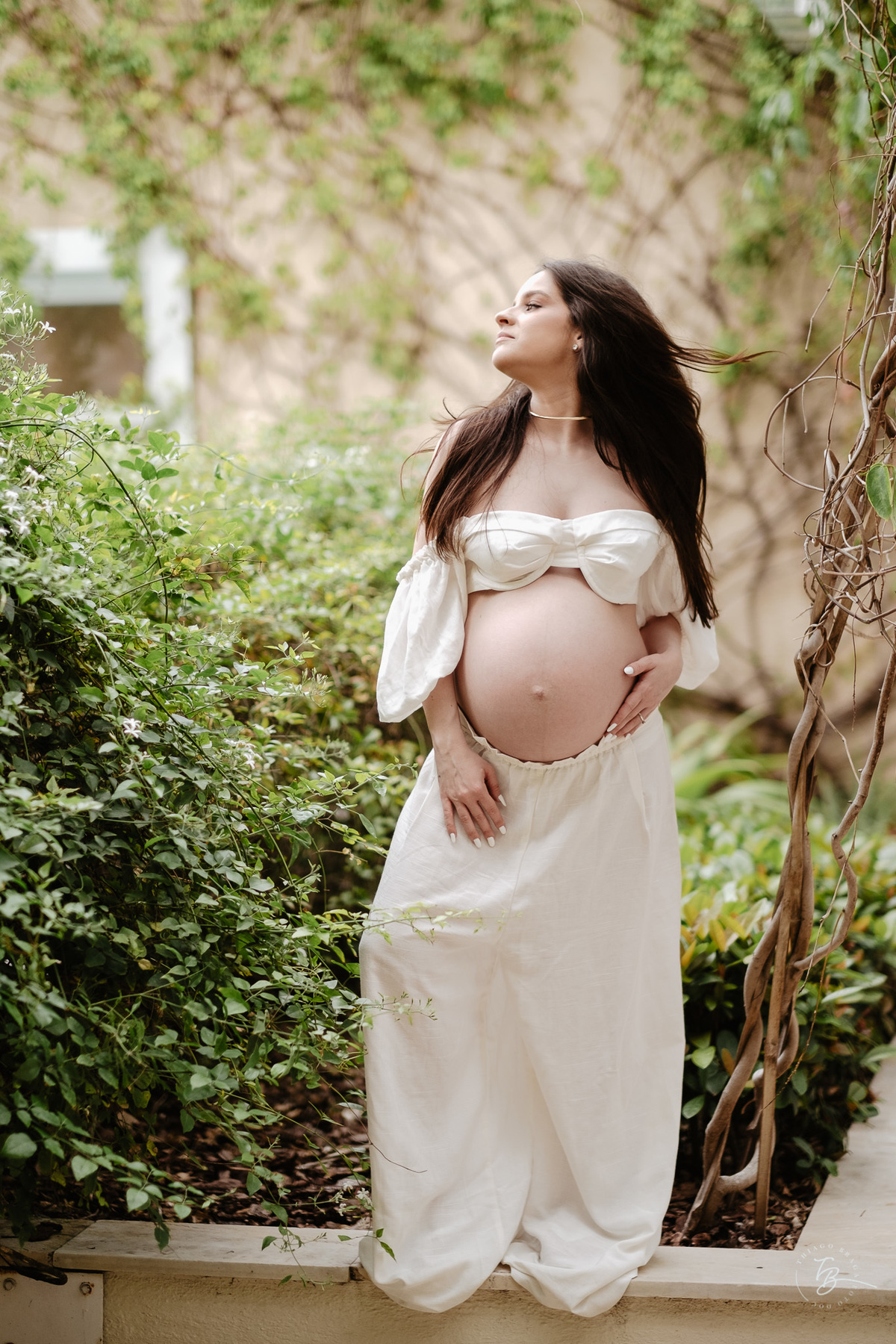 ensaio gestante no hotel ill campanário em jurerê internacional em Florianópolis/SC por Thiago Braga