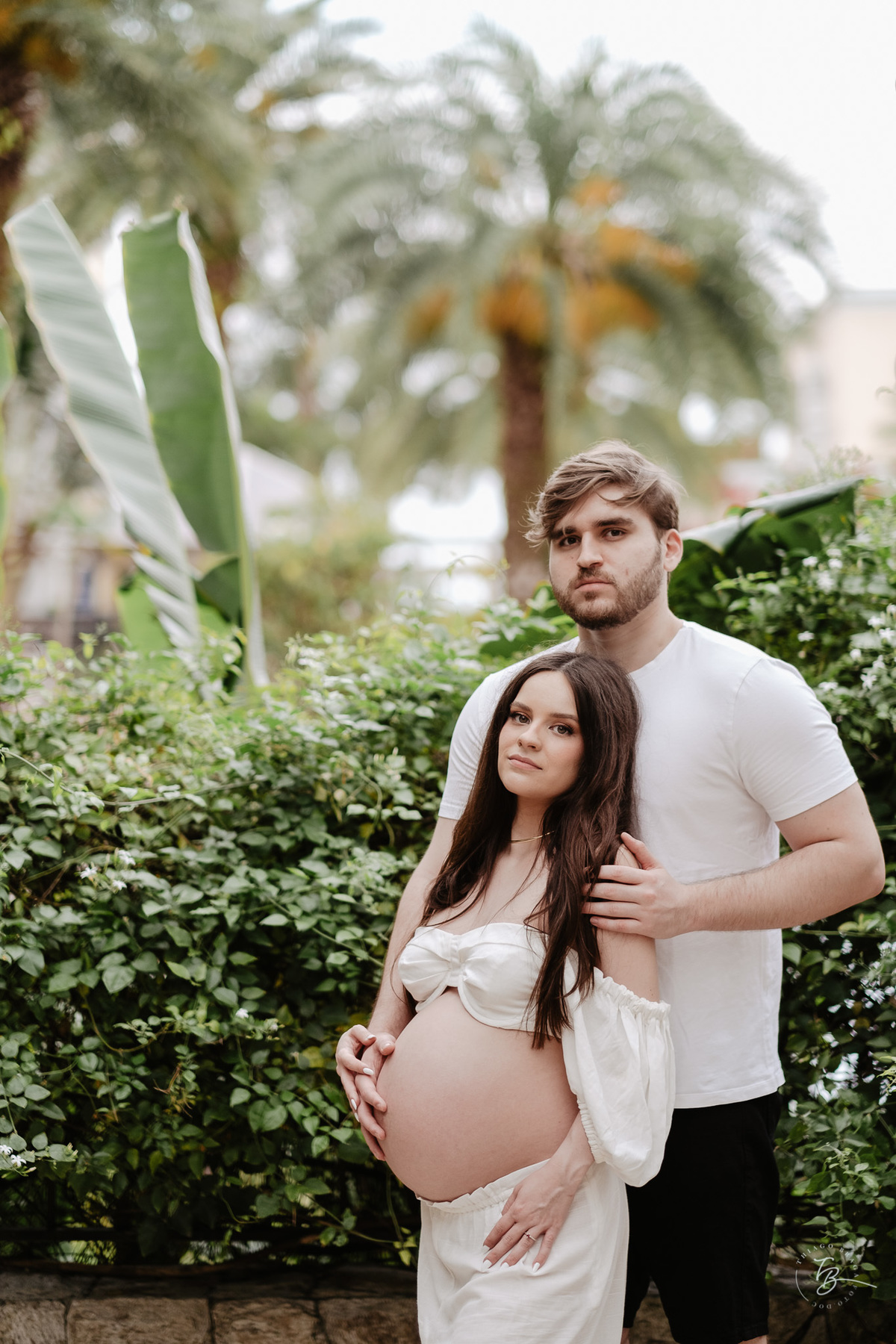 ensaio gestante no hotel ill campanário em jurerê internacional em Florianópolis/SC por Thiago Braga