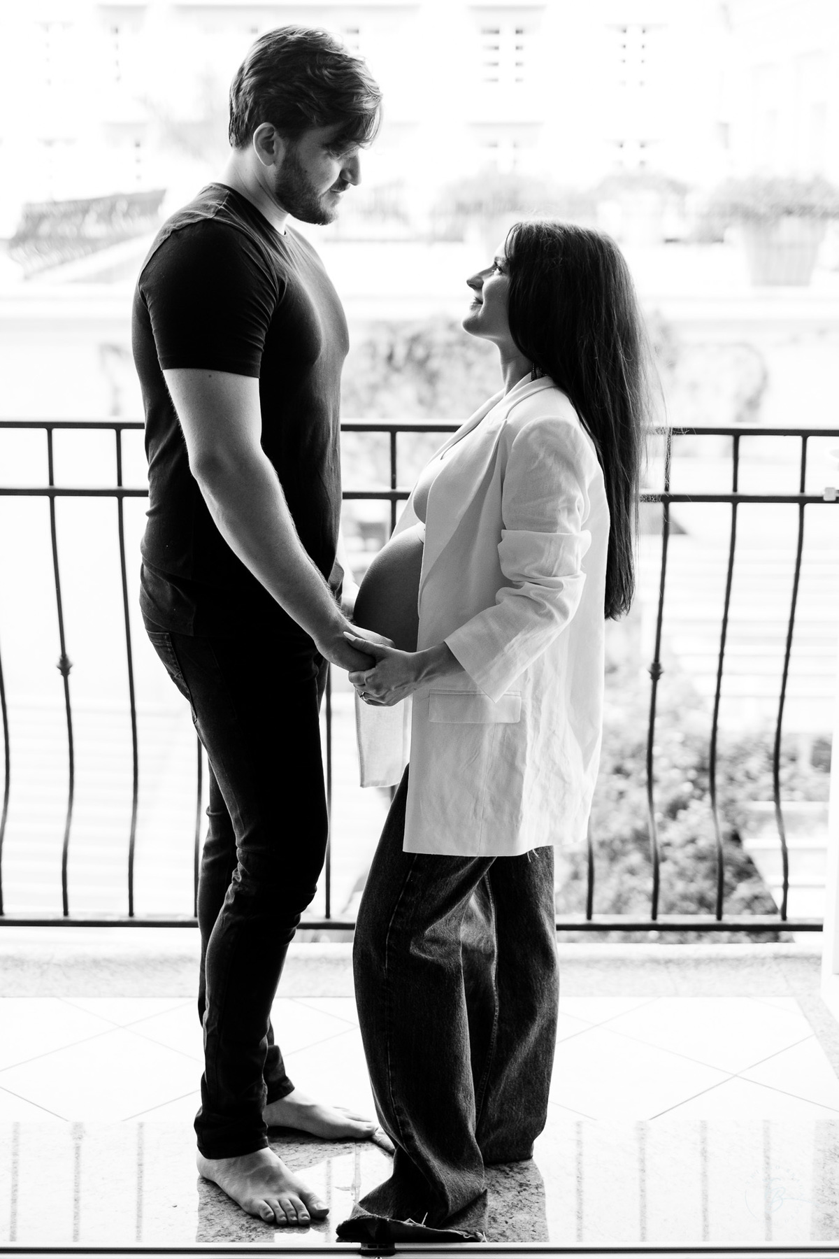 ensaio gestante no hotel ill campanário em jurerê internacional em Florianópolis/SC por Thiago Braga