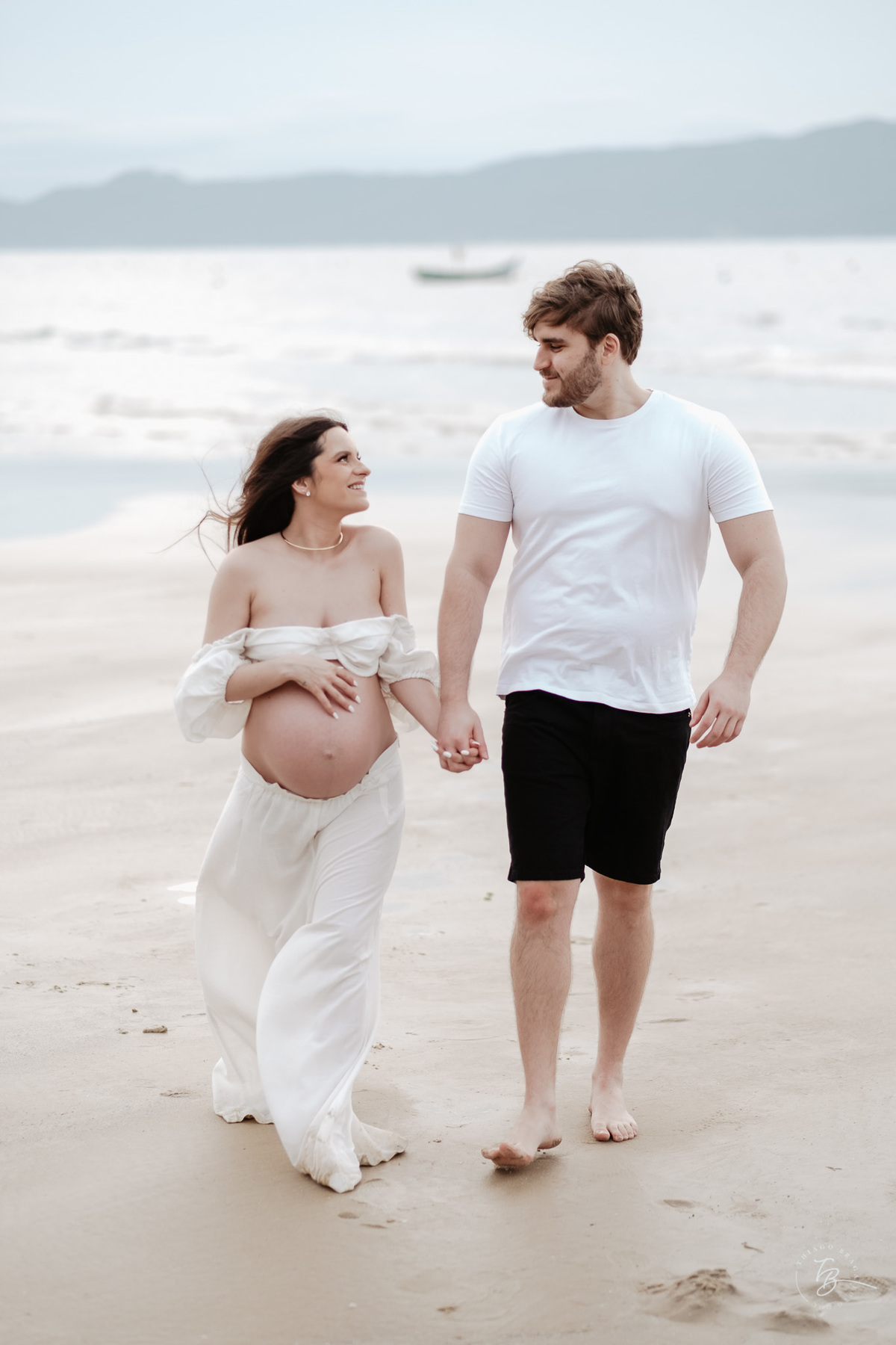 ensaio gestante no hotel ill campanário em jurerê internacional em Florianópolis/SC por Thiago Braga