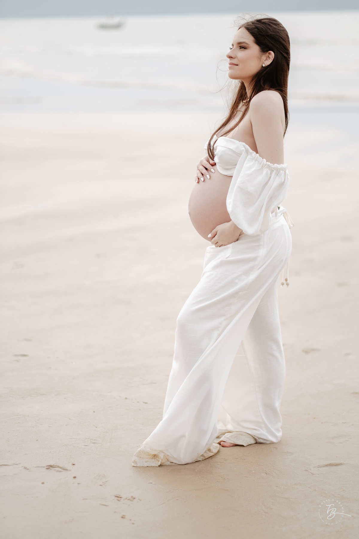 ensaio gestante no hotel ill campanário em jurerê internacional em Florianópolis/SC por Thiago Braga