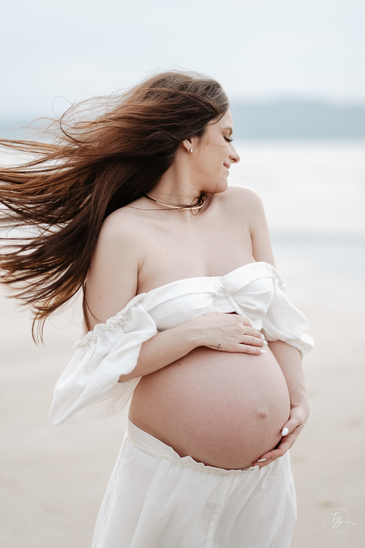 ensaio gestante no hotel ill campanário em jurerê internacional em Florianópolis/SC por Thiago Braga