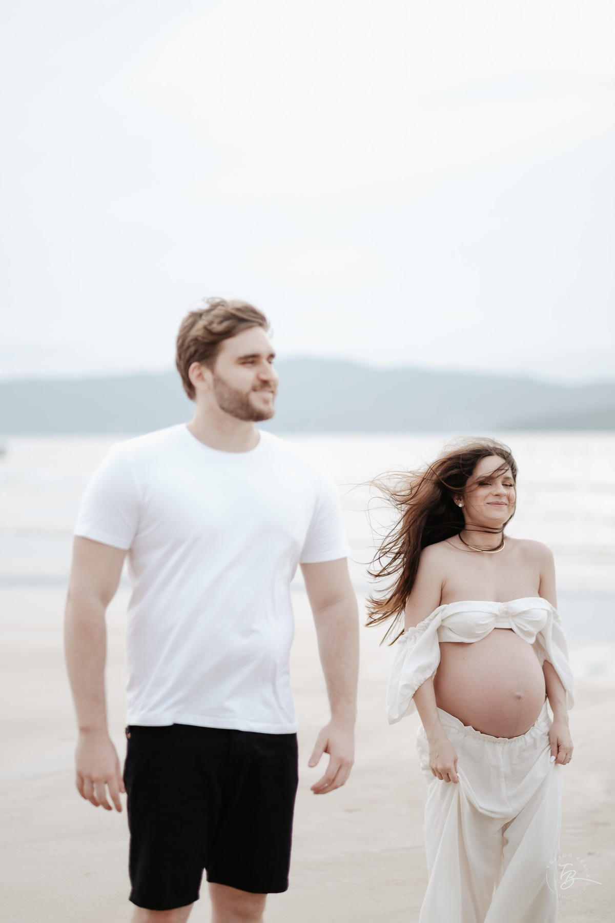 ensaio gestante no hotel ill campanário em jurerê internacional em Florianópolis/SC por Thiago Braga