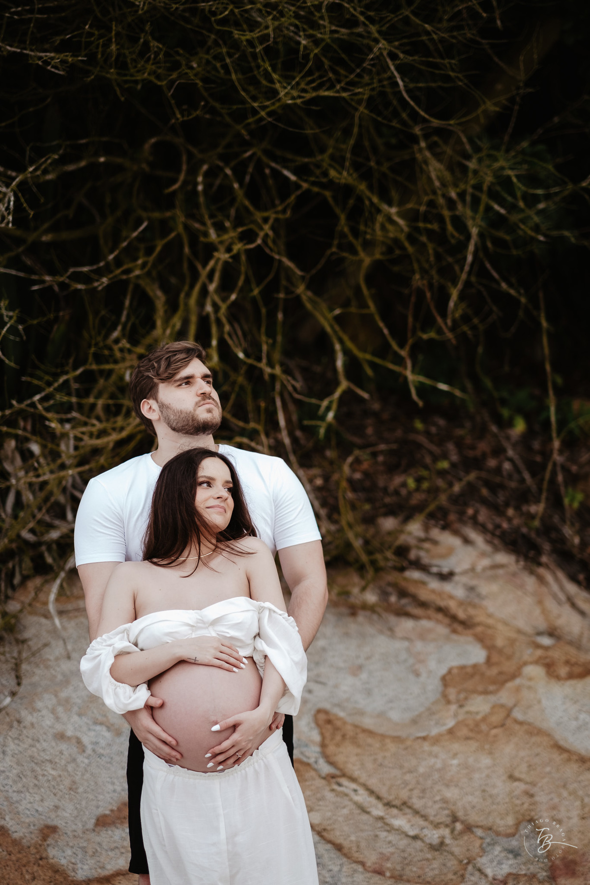 ensaio gestante no hotel ill campanário em jurerê internacional em Florianópolis/SC por Thiago Braga