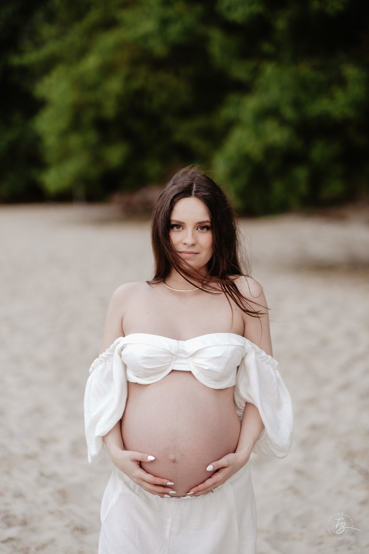 ensaio gestante no hotel ill campanário em jurerê internacional em Florianópolis/SC por Thiago Braga